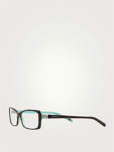 Tiffany And Co Rectangular Optical Glasses With Crystals Holt Renfrew Canada