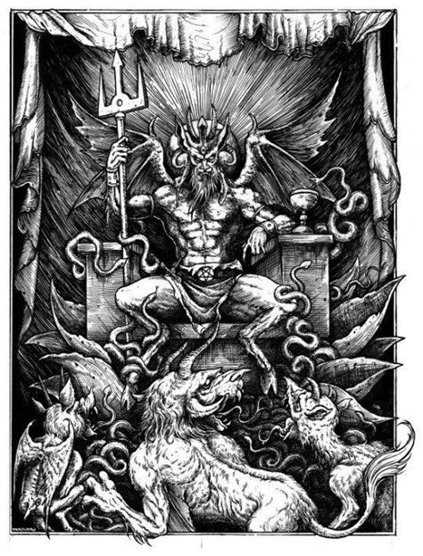 Occult Art Occult Art Twitter Fantasy Demon Demon Art Dark