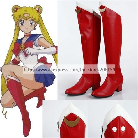 Sailor Moon Serena Tsukino Cosplay Shoes Red Shoes Lady Shoes In Shoes From Novelty And Special