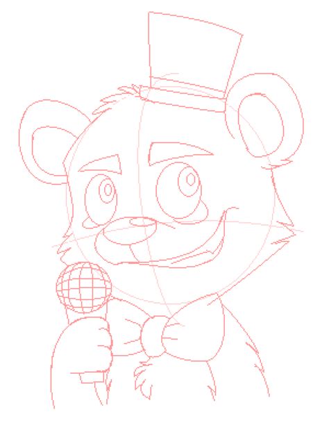 Freddy Fazbear Sketch By Pyrolikestacos On Deviantart