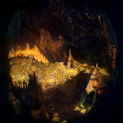 Treasure Cave By Wizards0nly On Deviantart