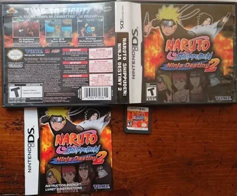 Naruto Shippuden Ninja Destiny 2 Nds Usado Meses Sin Intereses