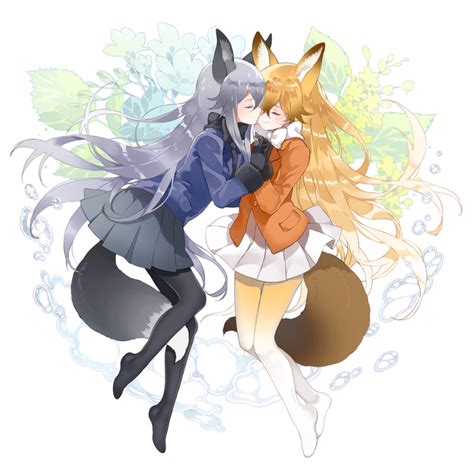 Ezo Red Fox And Silver Fox Kemono Friends Drawn By Shiosoda Danbooru