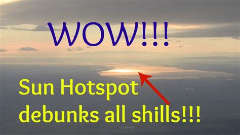 A flat earth, and other nonsense. Sun HOTspot debunks all FAKE Flat Earth models - Nikon ...