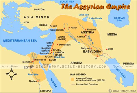 The Assyrian Empire Bible History