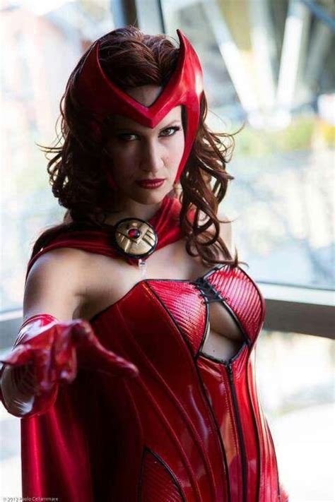 Scarlet Witch Cosplay Costume Scarlet Witch Cosplay