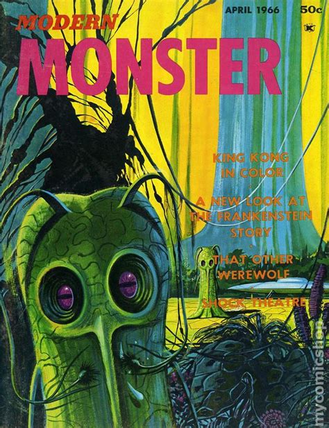Modern Monsters 1966 Magazine Comic Books