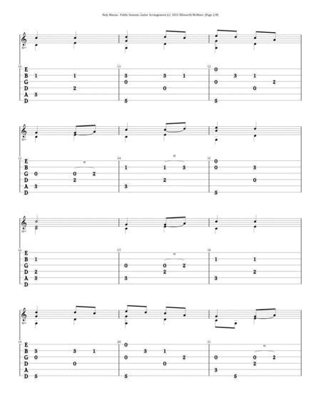 Free Sheet Music Public Domain Guitar Download Pdf Mp3 And Midi