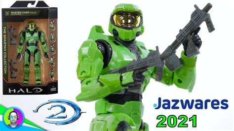 “2021” Halo 2 Master Chief Figure By Jazwares Review The Spartan