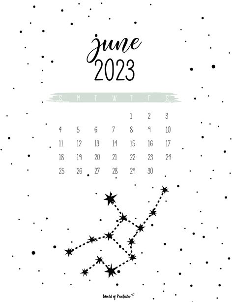 Printable June 2023 Calendar Calendar Printables 2021 Calendar