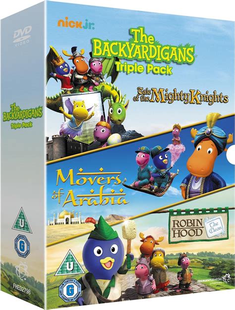 The Backyardigans Triple Pack Dvd Uk Dvd And Blu Ray