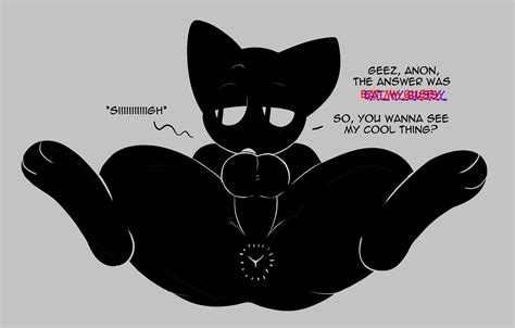 rule 34 abigrock anthro anus ass balls black body black fur bored expression domestic cat