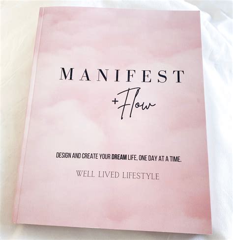 The Manifestation Journal That Changed My Life Manifest And Flow