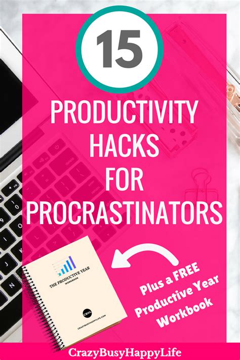 15 Productivity Hacks For Procrastinators To Get Stuff Done Getting