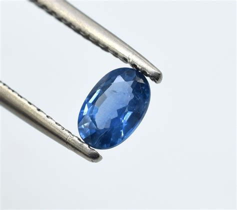 100 Natural Blue Sapphire Oval Shape 4x6 Mm Unheated And Etsy