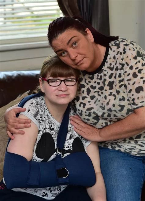 disabled girl has a mental age of four but tories order her to prove she s not fit to work