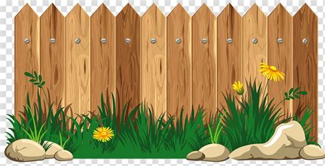 Picket Fence Cartoon Fence Transparent Background Png Clipart Hiclipart