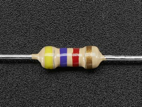 Through Hole Resistors 47k Ohm 5 14w Pack Of 25 Id 2783 075