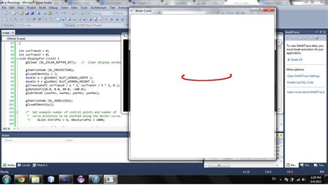 Bezier Curve Using Opengl C Stack Overflow