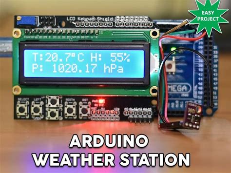 Arduino Easy Weather Station With Bme280 Sensor Trybotics
