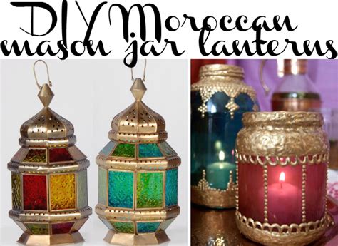 From these riches comes moroccan lanterns, rugs and moroccan lamps which are known for their uniqueness worldwide. Grosgrain: DIY Moroccan Mason Jar Lanterns
