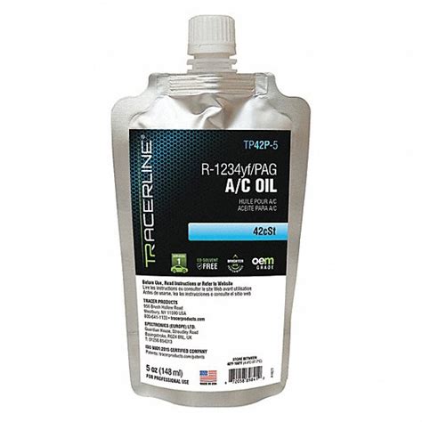 Tracerline Pag Oil R 1234yf Uv Leak Detection Dye 55np62tp42p 5