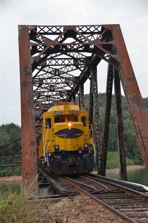 Train Rides In The Smoky Mountains At The Train Trestle Overlooking