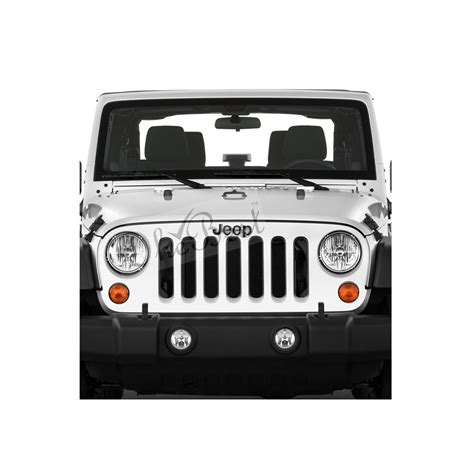 Dhe Best Car Styling Accessories Jeep 4x4 Black Colour Car Sticker 3d