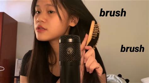Asmr Hair Brushing Brush Sounds Youtube