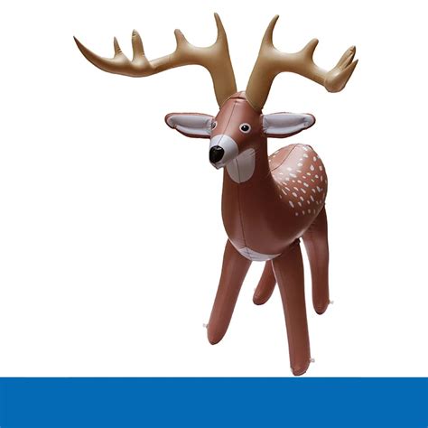 Customized 3d Inflatable Deer Targetinflatable 8 Pt Whitetail Deer Buy Inflatable Deer Target
