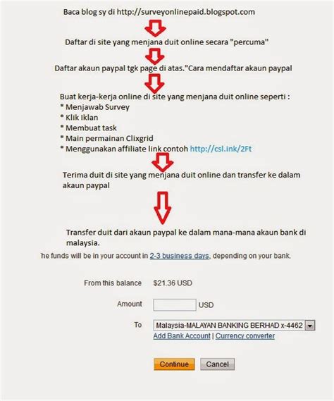 Posted by giler survey at 19:36 no comments SURVEY ONLINE MALAYSIA: Belajar Buat Duit Online