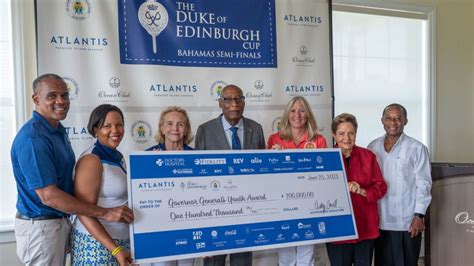 Atlantis Donates 100000 To Ggya After Successful Duke Of Edinburgh