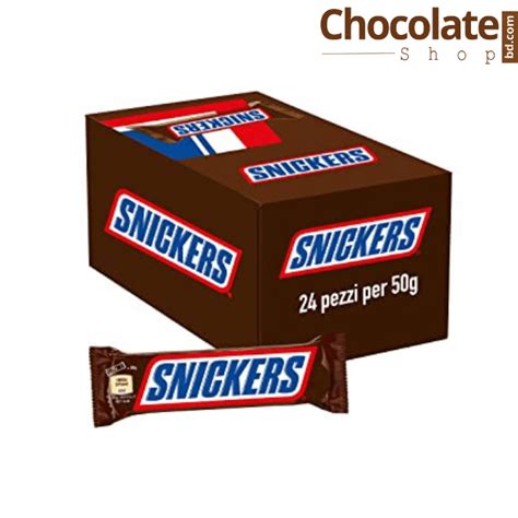Snickers Chocolate 50g 24 Pieces Box Best Price In Bd