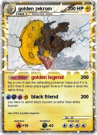 Check spelling or type a new query. Pokémon golden zekrom 1 1 - golden legend - My Pokemon Card