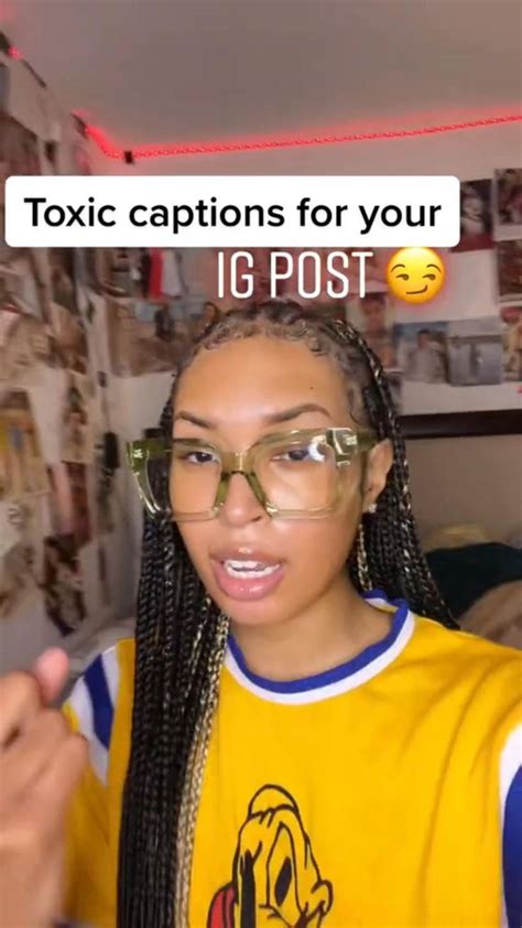 Toxic Captions For Your Instagram Selfies