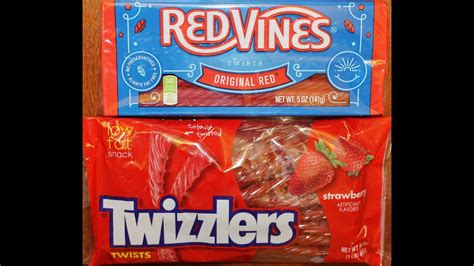 Twizzlers Vs Red Vines Blind Taste Test Youtube