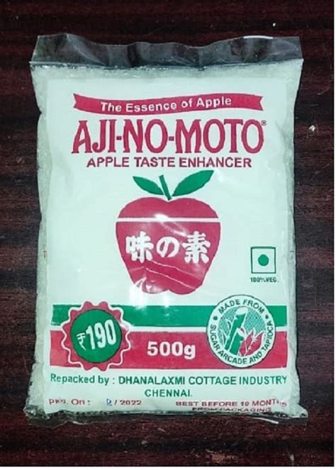 500 Gm Ajinomoto Apple Taste Enhancer Packaging Type Packet Grade