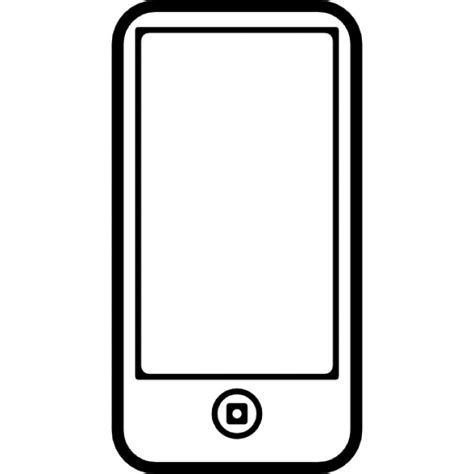 White Mobile Icon 140452 Free Icons Library