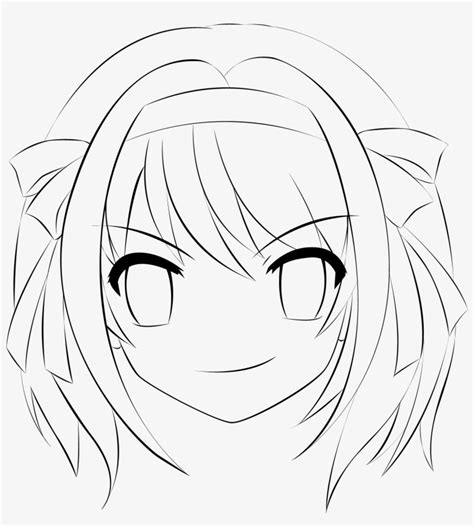 Princess Sad Anime My Channeling Anime Outline Png Transparent Png