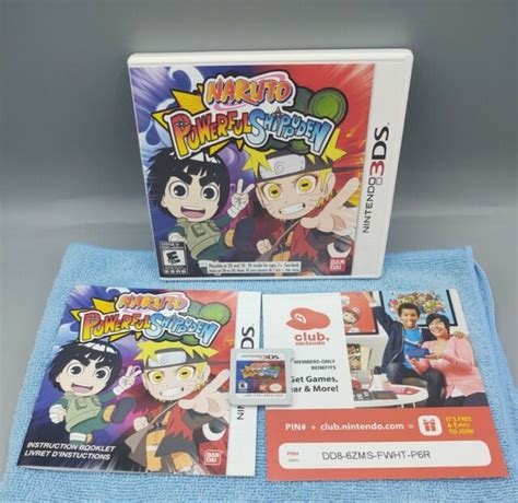 Naruto Powerful Shippuden Nintendo 3ds 2013 For Sale Online Ebay