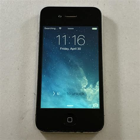 Apple Iphone 4 Unlocked Black 16gb A1332 Gsm Lvgu72460 Swappa