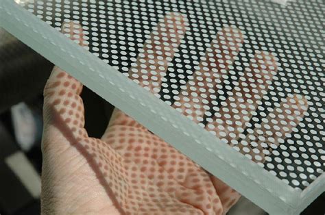 Ceramic Frit Laminated Glass With Silk Screen Printing Pattern Manufacturers And Suppliers China