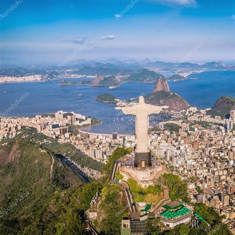 Christ And Botafogo Bay Stock Photo By ©marchello74 95757674