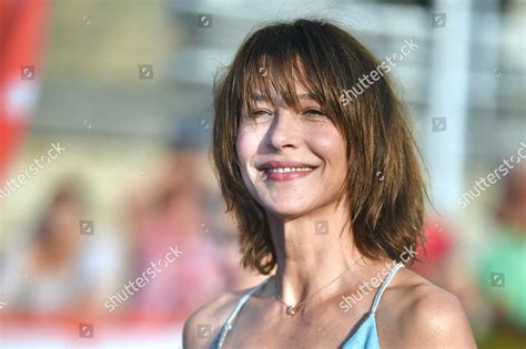 Actress Sophie Marceau Attends 15th Angouleme Editorial Stock Photo