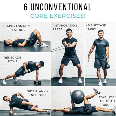 Try Out These Six Unconventional Core Exercises Whats Up Achievers