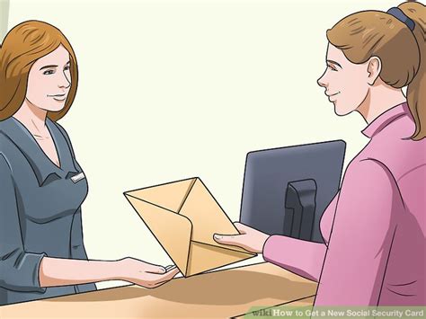 how to get a new social security card with pictures wikihow
