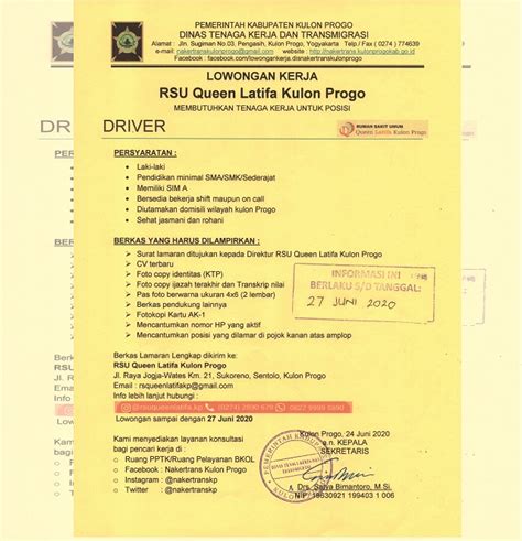 Info lowongan kerja mahasiswa jogja januari 2021. Info Loker Las Kulonprogo - Kategori Publikasi Kegiatan ...