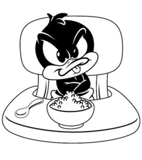 Free Baby Daffy Duck Coloring Pages Disney Coloring Pages