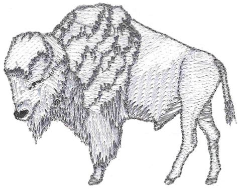 White Buffalo Embroidery Designs Machine Embroidery Designs At