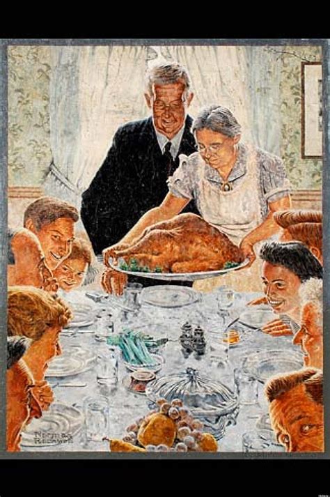 Norman Rockwell Thanksgiving Wallpaper Images 58050 Hot Sex Picture